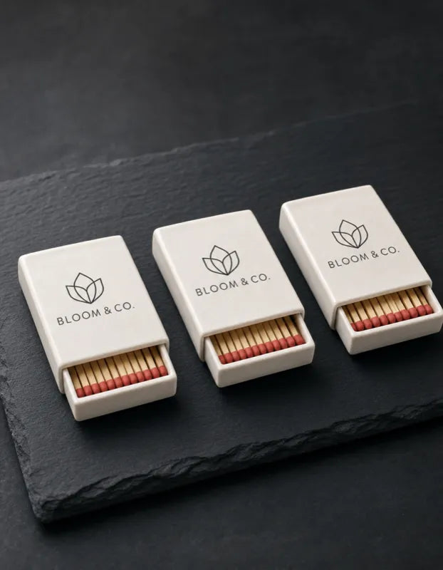 Corporate branded matchboxes