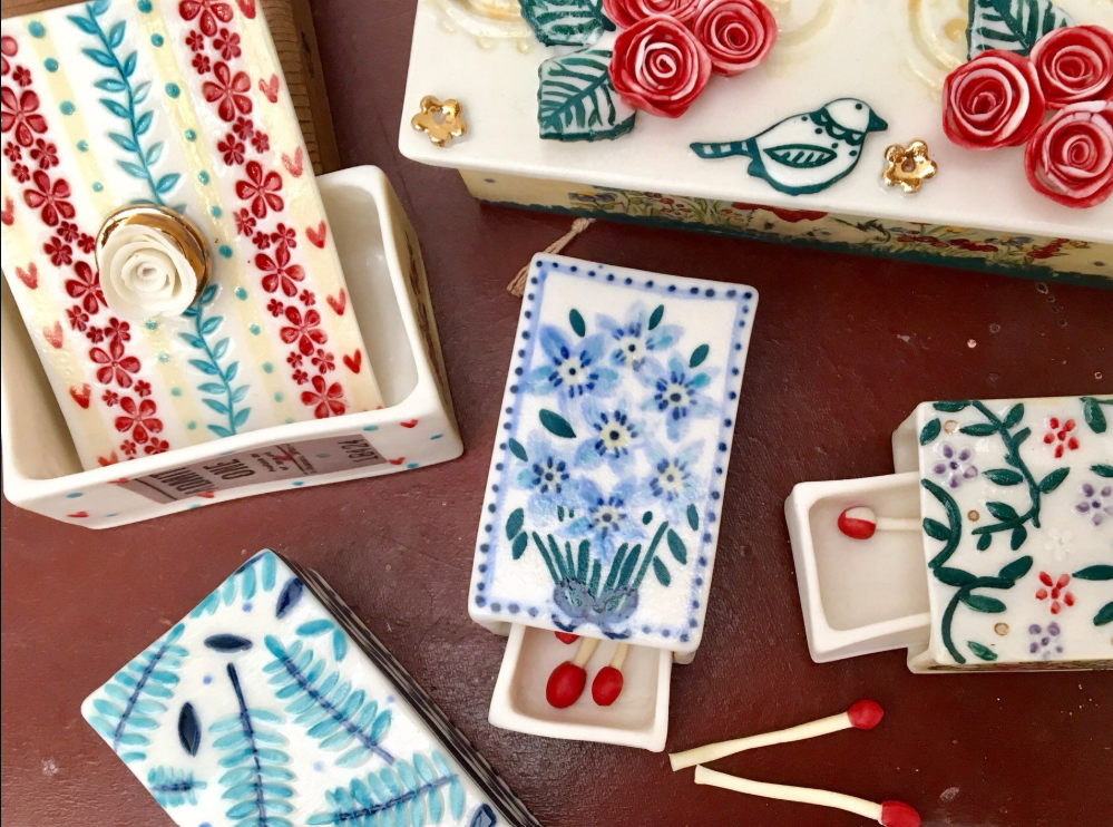 Ceramic Matchbox