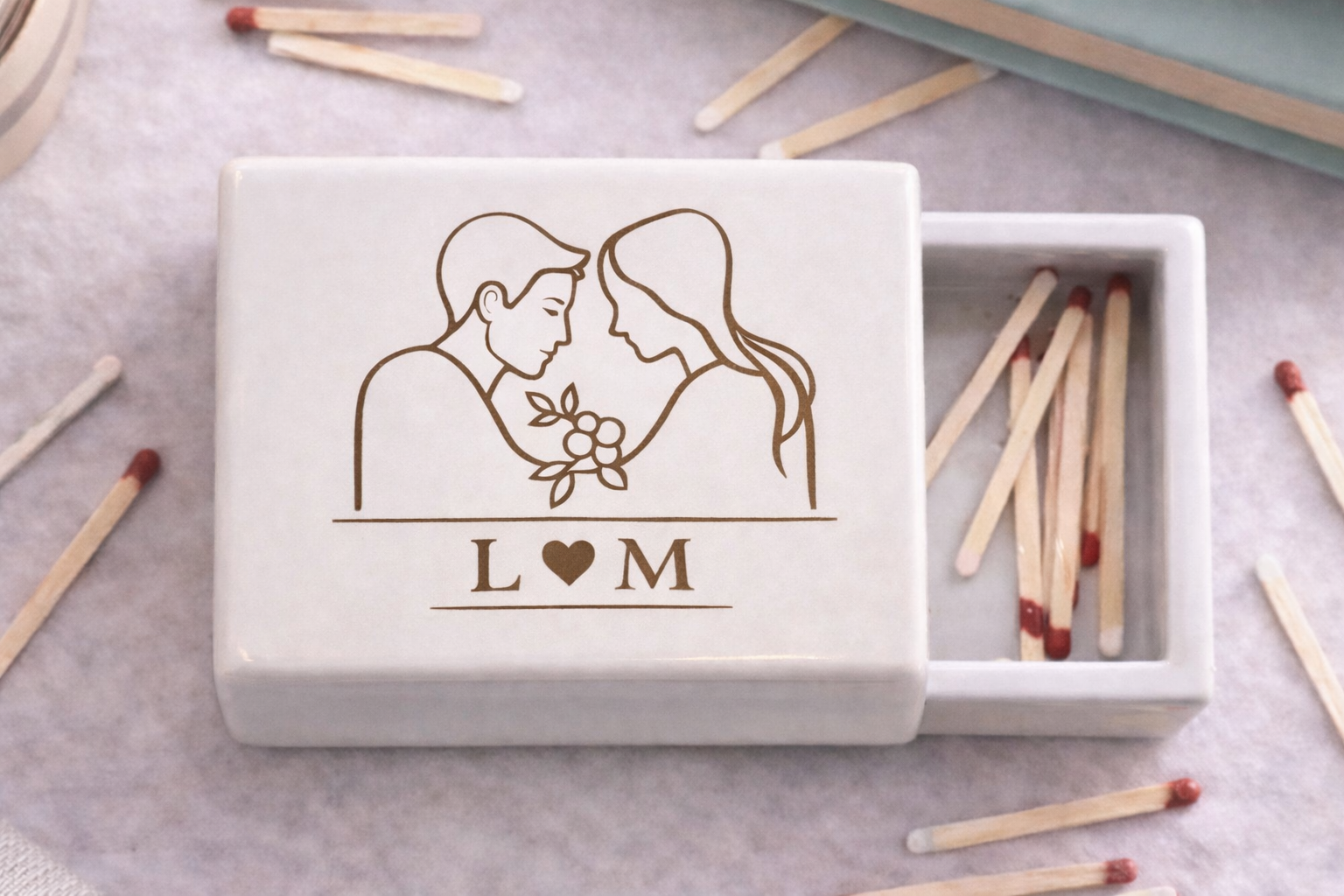 Customization Ceramic Matchbox