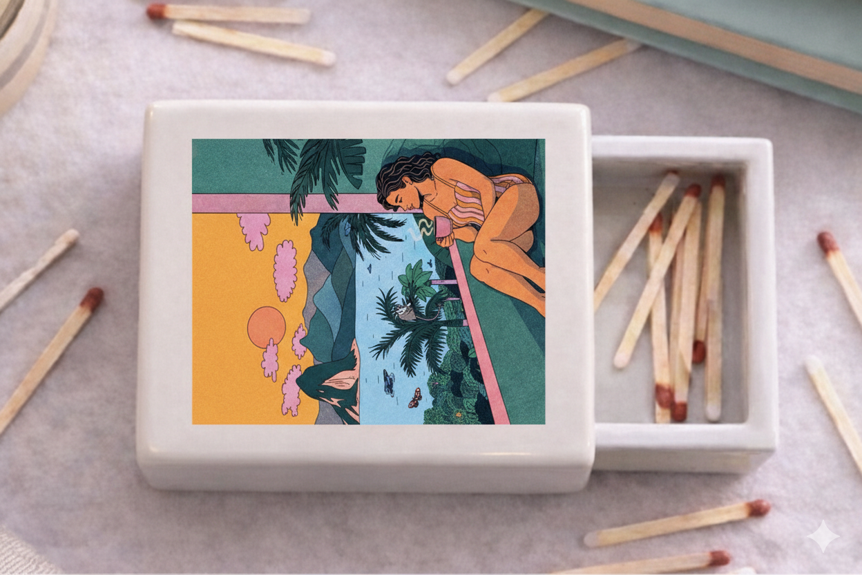Customization Ceramic Matchbox
