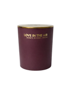 Love in the Air candle studio shot