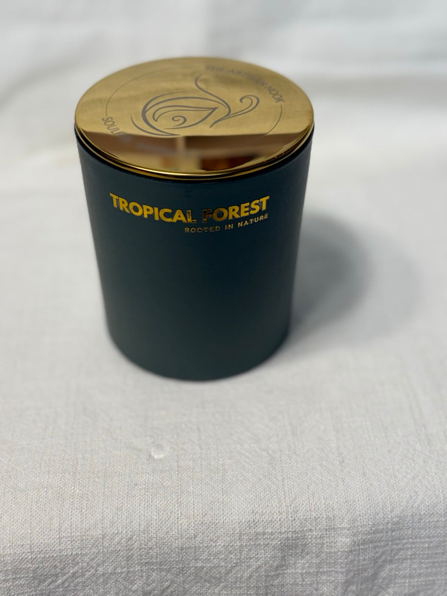 Tropical Forest candle studio shot