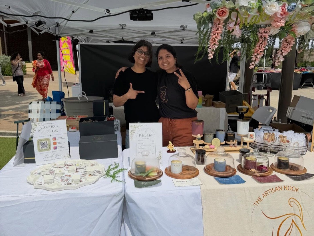 The Artisan Nook team at community market