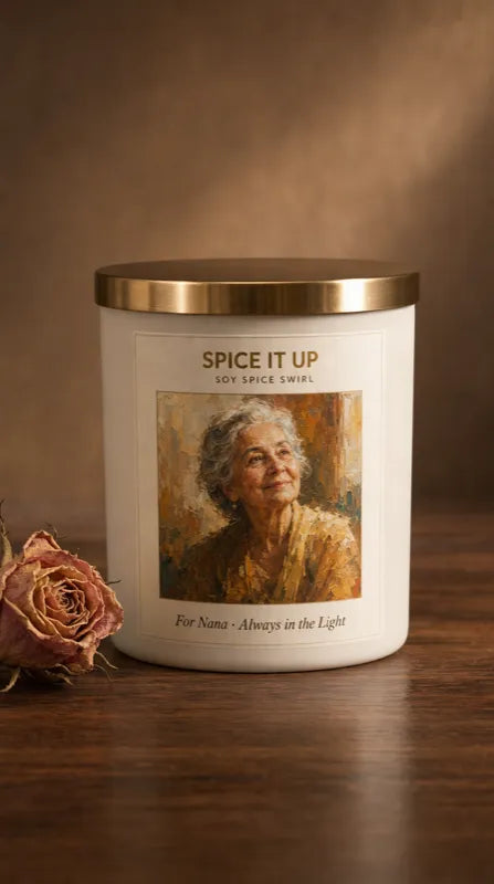 Tribute candle